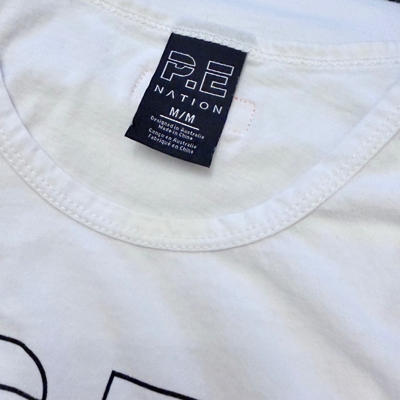 P.E NATION WHITE ENDURANCE TANK Size Medium - Picture 6 of 10
